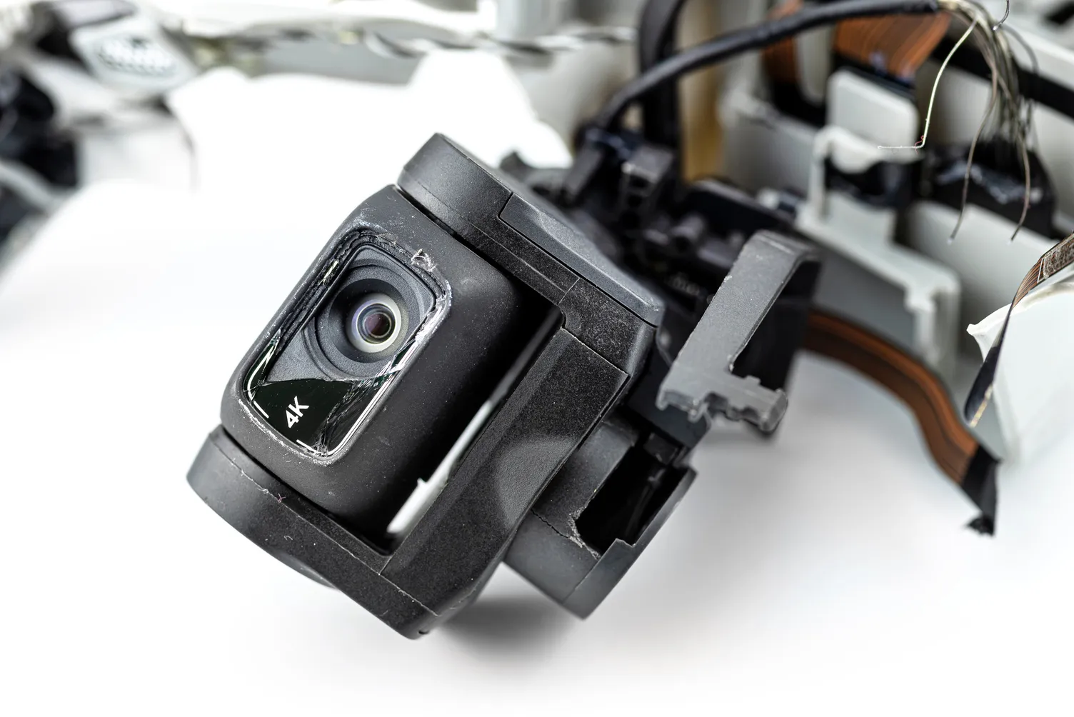 Damaged camera or gimbal